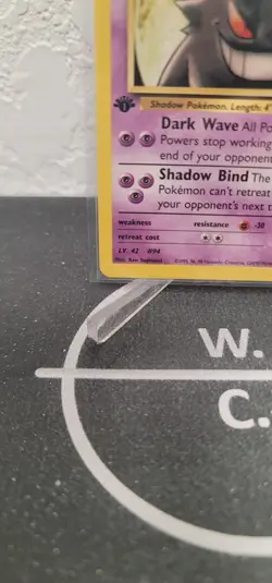 Pokemon Gengar 29/132 Gym Challenge 1st Edition Sabrina's Regular - Image 4