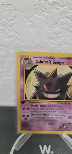 Pokemon Gengar 29/132 Gym Challenge 1st Edition Sabrina's Regular - Image 5