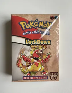 Pokemon Theme Deck Lockdown - Sealed - Eng - 1999 Set Fossil - Image 1