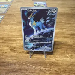 Pokemon TCG Cobalion 144/086 Black Bolt Illustration Rare Near Mint - Image 1