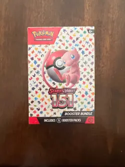 Pokemon TCG Scarlet & Violet 151 Booster Bundle Sealed Box English - Image 1