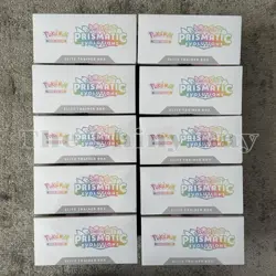 X10 Pokemon Prismatic Evolutions Elite Trainer Box ETB | SEALED & NEW ✅ - Image 4