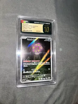 Pokemon TCG Spirtomb Mega Brave Slab, CGC Graded Pristine 10 - Image 1