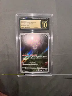 Pokemon TCG Spirtomb Mega Brave Slab, CGC Graded Pristine 10 - Image 2
