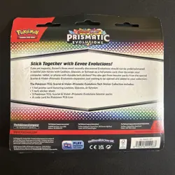Pokemon TCG Prismatic Evolutions Tech Sticker Collection - Leafeon - New Sealed! - Image 2