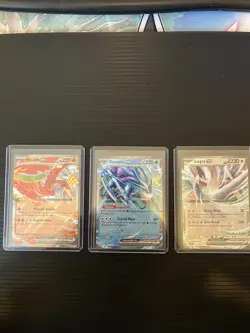 Pokemon TCG Lugia EX 017/034 & Ho-oh EX 007/034 & Suicune EX 010/034 Classic CLC - Image 1