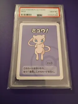 Pokemon 2019 Pokemon Old Maid Mew PSA 10 Gem MT - Image 1