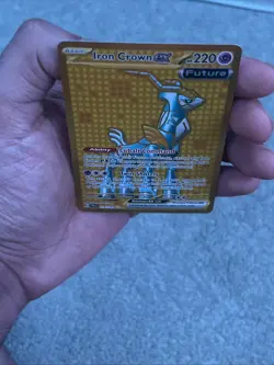 Pokemon TCG Temporal Forces Iron Crown ex 216/162 Sv05:Holo- Near Mint- New - Image 4
