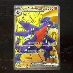 Pokemon TCG ‘Cynthia's Garchomp ex 215/182’ Destined Rivals - Image 1