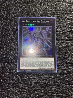 Yugioh! Arc Rebellion Xyz Dragon MP21-EN191 Super Rare 1st Edition Near Mint - Image 1