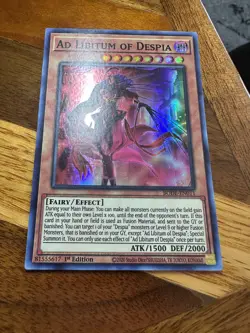 Ad Libitum of Despia BODE-EN011 1st Edition Super Rare PL + BONUS - Image 1