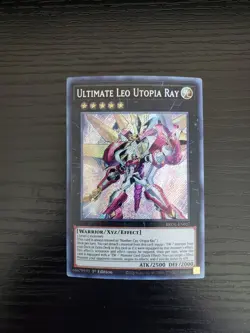 Ultimate Leo Utopia Ray - Yugioh Brothers of Legend Secret Rare - BROL-EN027 - Image 1