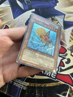 Cranium Fish TAEV-EN083 Secret Rare 1st Edition Yugioh LP (STH) - Image 2