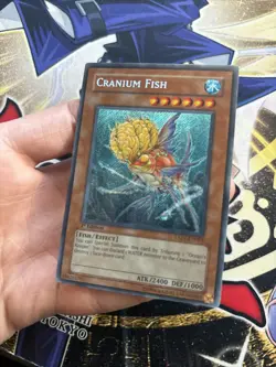 Cranium Fish TAEV-EN083 Secret Rare 1st Edition Yugioh LP (STH) - Image 5