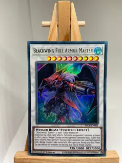 Blackwing Full Armor Master - Ultra Rare 1st Edition BLCR-EN064 - NM - YuGiOh - Image 1
