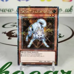 Ryko, Lightsworn Hunter RA02-EN003 Quarter Century Secret Rare 1st Ed Yugioh NM - Image 1