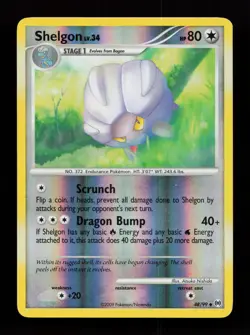 Shelgon 48/99 Uncommon Arceus Reverse Holo Pokemon Card - Image 1