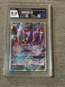 Pokemon Darkrai GX Holo Card 88/147 Sm-Burning Shadows - Image 1