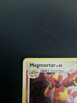 Pokemon Card Magmortar 12/123 D&P Mysterious Treasures Holo Rare - Image 2