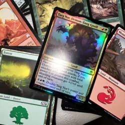 Custom COMMANDER DECK 100 English MTG Cards. ***Targ Aggro BEASTS Tribal*** - Image 1
