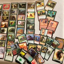 Custom COMMANDER DECK 100 English MTG Cards. ***Targ Aggro BEASTS Tribal*** - Image 2