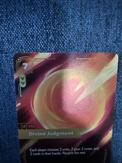 Divine Judgement 244/298 League of Legends Riftbound Epic Foil NM English Card - Image 4