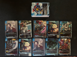 Gundam TCG Bulk 60 Cards LR, R, U, C Newtype Rising Blue Deck with Gundam LR - Image 1
