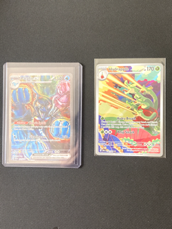 Pokemon 2 Card lot with an SIR Please read description for condition - Image 1