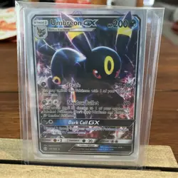 Pokemon Umbreon GX Card 80/149 Sun & Moon Base Set Ultra Rare SM Holo - Image 1