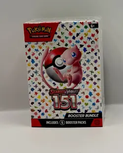 Pokemon Scarlet Violet 151 Booster Bundle New Sealed TCG Cards - Image 1