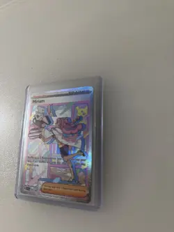 Pokemon TCG Miriam Scarlet & Violet Holo Special Trainer Card 251/198 Base Set - Image 5