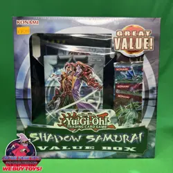 Yugioh Shadow Samurai Value Box New Factory Sealed Konami Jumbo Card - Image 1