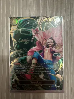 One Piece TCG OP10-030 Smoker OP13 SP Card Game CCG English - Image 1
