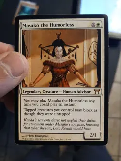 Masako the Humorless Champions of Kamigawa Magic: The Gathering - Image 1