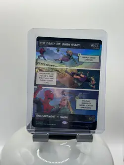 MTG, The Death of Gwen Stacy FOIL (Borderless) 223 Marvel's Spider-Man - Image 1