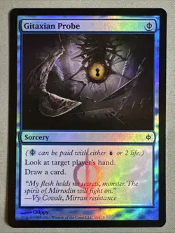 MTG / Gitaxian Probe / NPH / #35 / FOIL / Common / NM - Image 1