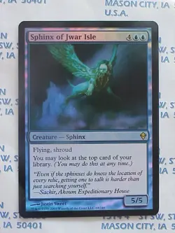 MTG: Zendikar: Foil: Sphinx of Jwar Isle - Image 1