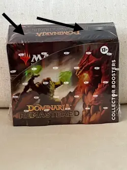 MTG Dominaria Remastered - Collector Booster Box [Broken Seal, Please see pics] - Image 2