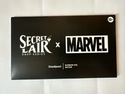 MTG Secret Lair Marvel Deadpool Rainbow Foil Edition Magic: the Gathering Sealed - Image 1