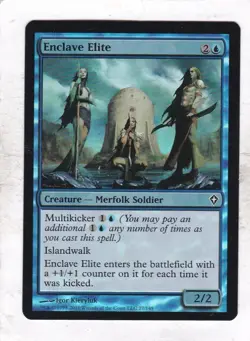 Magic MTG Worldwake: Foil: Enclave Elite - Image 1