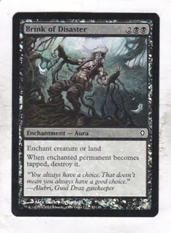 Magic MTG Worldwake: Foil: Brink of Disaster - Image 1