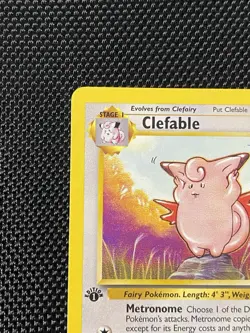 1st Edition WOTC - Clefable 17/64 - Jungle Set Pokemon Card - Image 2