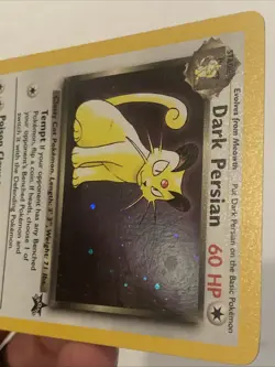 1999 Pokemon Wizards of the Coast Exclusive Black Star Promos Dark Persian l1c - Image 3