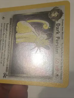 1999 Pokemon Wizards of the Coast Exclusive Black Star Promos Dark Persian l1c - Image 4