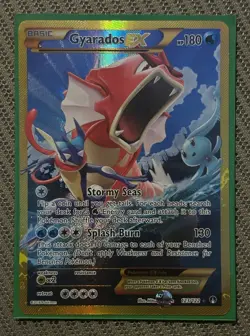 Gyarados EX 123/122 Secret Rare Pokemon XY Breakpoint - Near Mint NM - Image 1