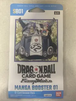 Dragon Ball Super Fusion World Card Game Manga Booster Pack SB01 Eng 1 Sealed - Image 1