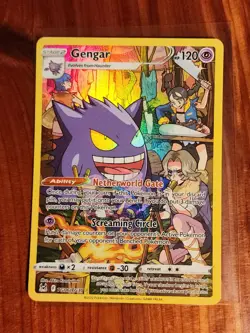 Pokemon Gengar TG06/TG30 Swsh11: Lost Origin Trainer Gallery Holo English NM - Image 1
