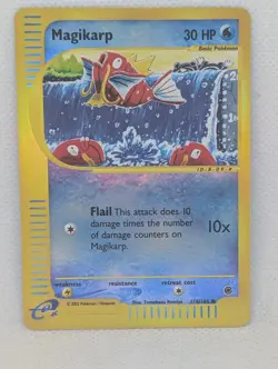 Magikarp 118/165 Expedition Base Set Reverse Holo Rare Pokemon TCG Nintendo - Image 1