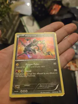 Rayquaza 128/124 Holo Dragons Exalted Secret Rare Pokemon - Image 2