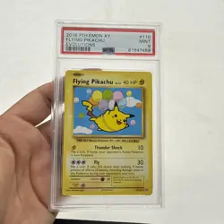 Pokemon XY Evolutions Flying Pikachu #110/108 2016, PSA 9 - Image 2